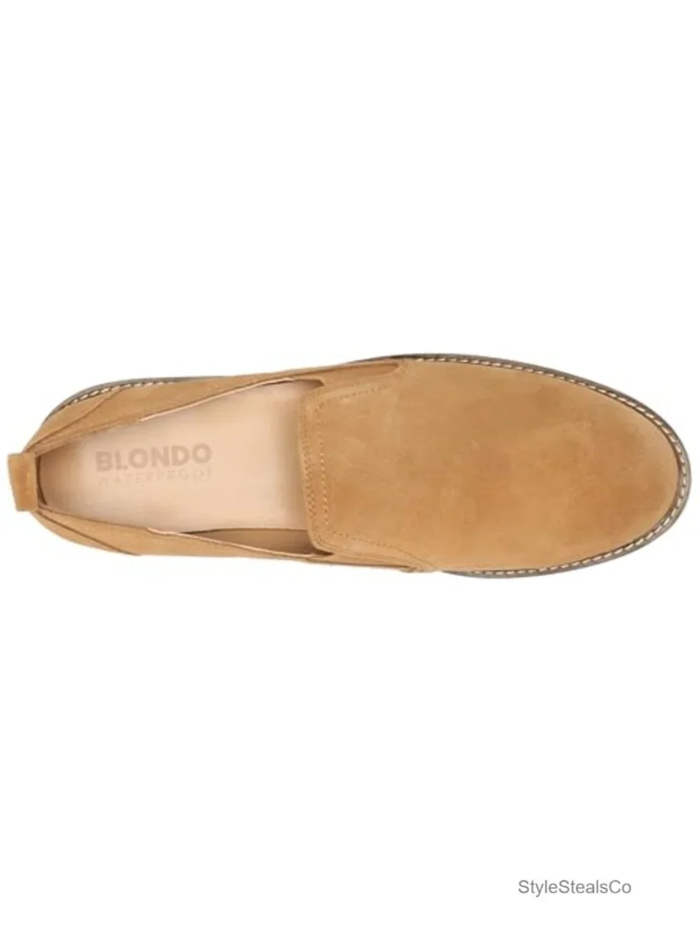 Waterproof Leather Loafers Slip-On Comfort Shoes